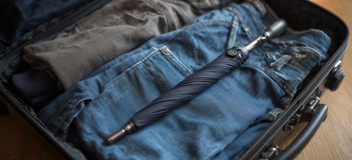 Ist der Regenschirm im Handgepäck erlaubt?