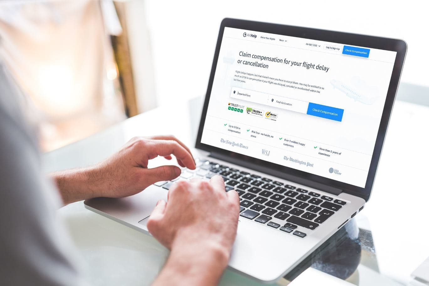 Dank des EU-Rechts bis zu 600€ in Ihrer Inbox finden (abzgl. Erfolgsprovision)